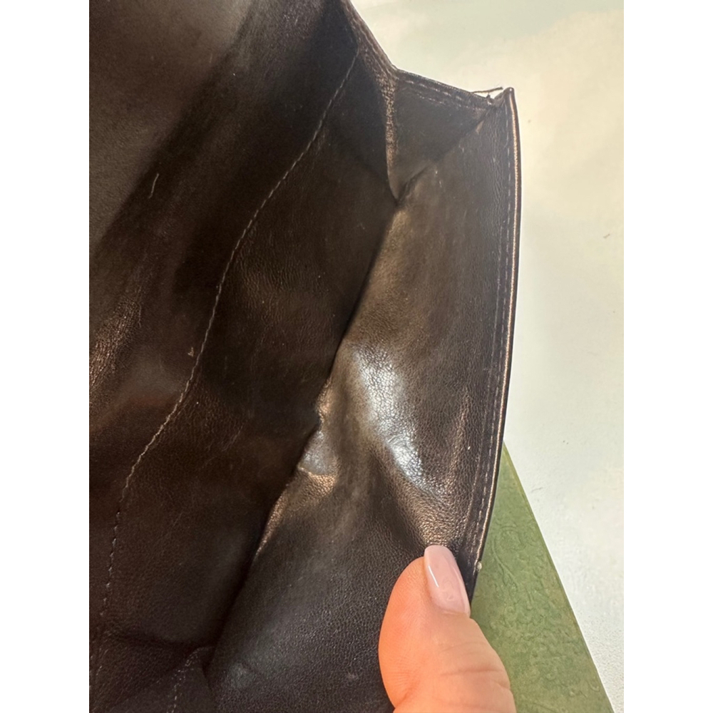Gucci Wallet Black Leather - Picture 9 of 11